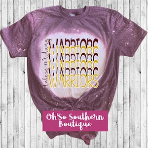 Stacked Warriors Bleached Shirt