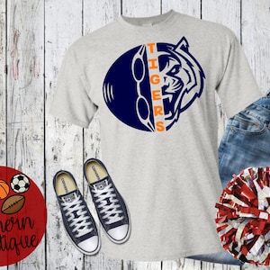 Split Tigers Swim Shirt