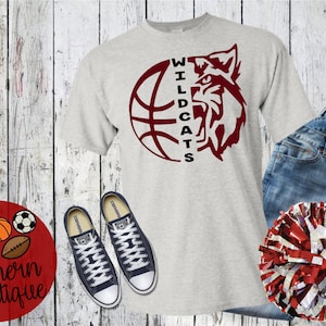 Split Wildcats Basketball Shirt