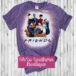 Disney Villains Friends Couch Shirt, Disney Villains Graphic Tee, Disney Trip T-Shirt, Friends Couch Shirt