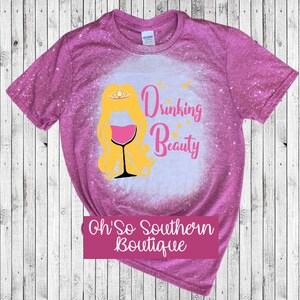 Drinking Beauty Bleached Shirt