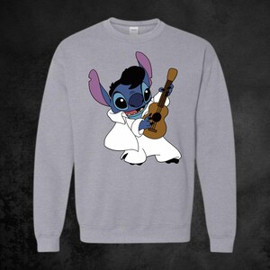 Elvis Stitch Shirt, Stitch Graphic Tee, Lilo and Stitch Shirt, Disney Trip T-Shirt Bild 6