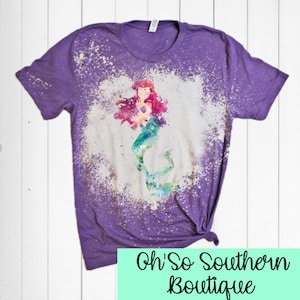 Water Color Ariel Bleached Shirt