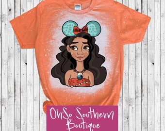 Moana Ears Headband Shirt