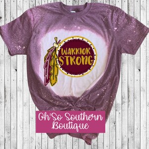 Leopard Warrior Strong Bleached Shirt
