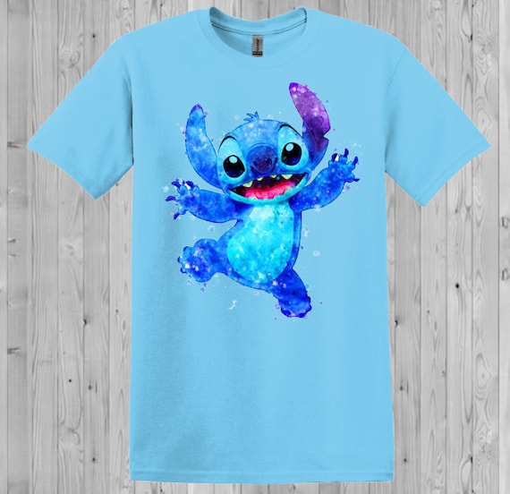 Water Color Stitch Shirt, Stitch Graphic Tee, Disney Trip Shirt