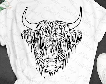 Free Free 281 Highland Cattle Svg SVG PNG EPS DXF File