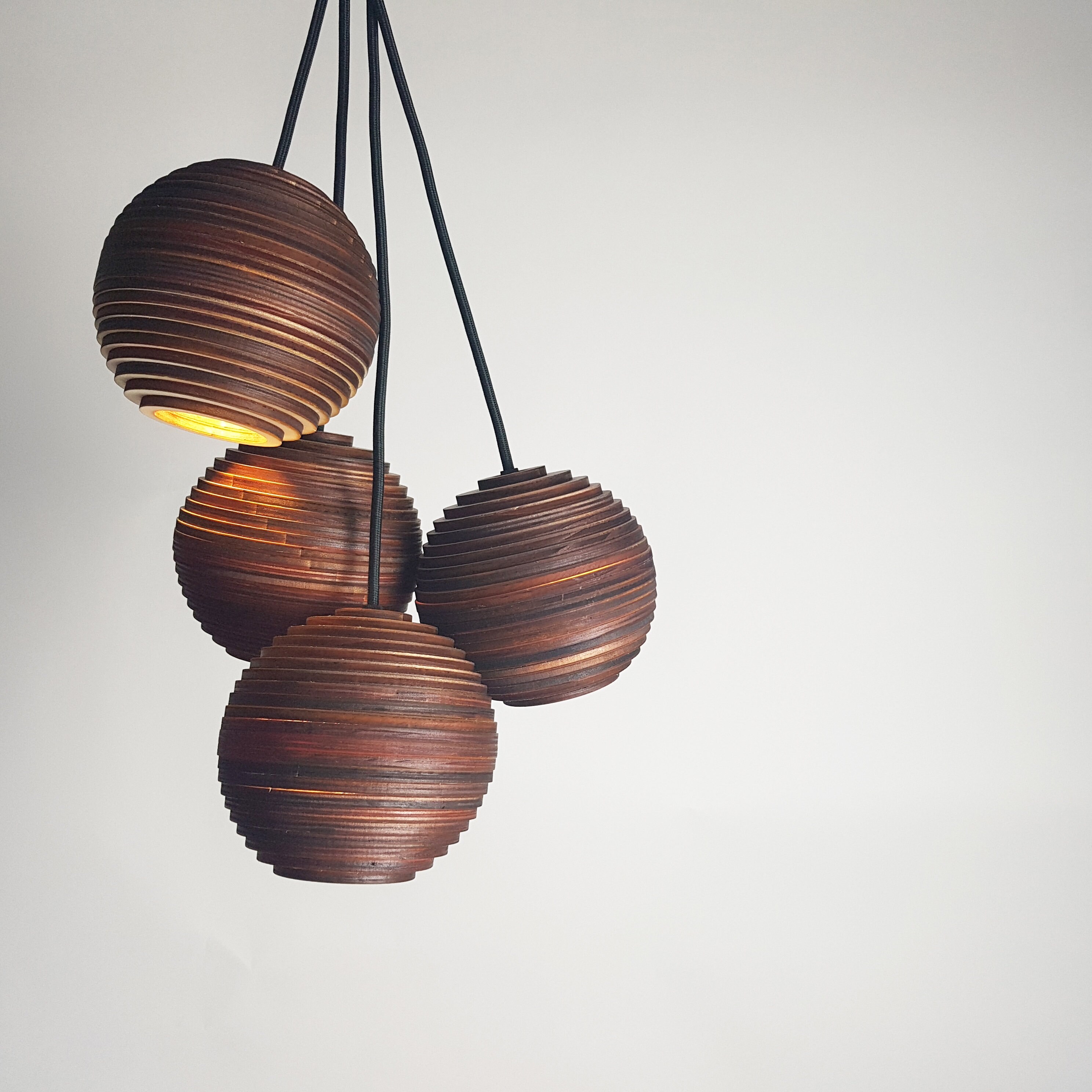 Hölzerne Küche hängendes Licht Pendelleuchte für Kücheninsel | Etsy