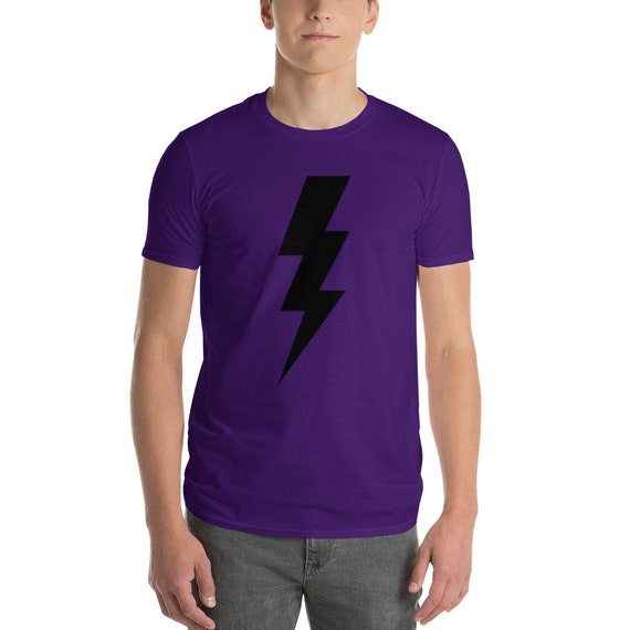 tony stark purple striped shirt