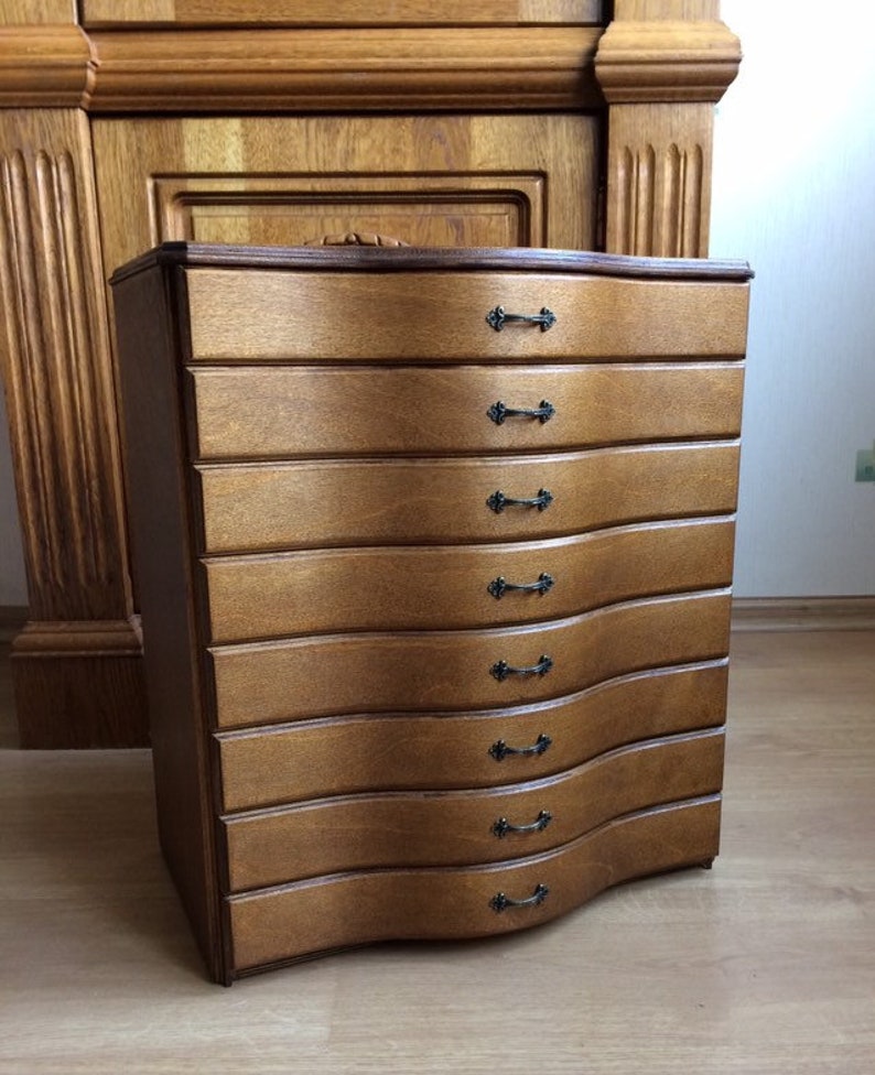 Bent drawers Floss bobbin organizer Crossstitching Etsy