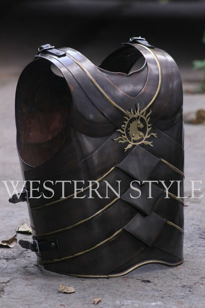 Medieval Bahubali Body Steel 18 Gauge Jacket ~ Armor Cuirass Steel Jacket~ Armour Breastplate Jacket ~ Knight Crusader Larp Armour Jacket
