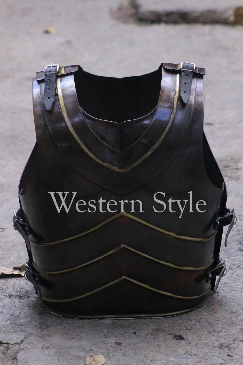 Medieval Bahubali Body Steel 18 Gauge Jacket ~ Armor Cuirass Steel Jacket~ Armour Breastplate Jacket ~ Knight Crusader Larp Armour Jacket