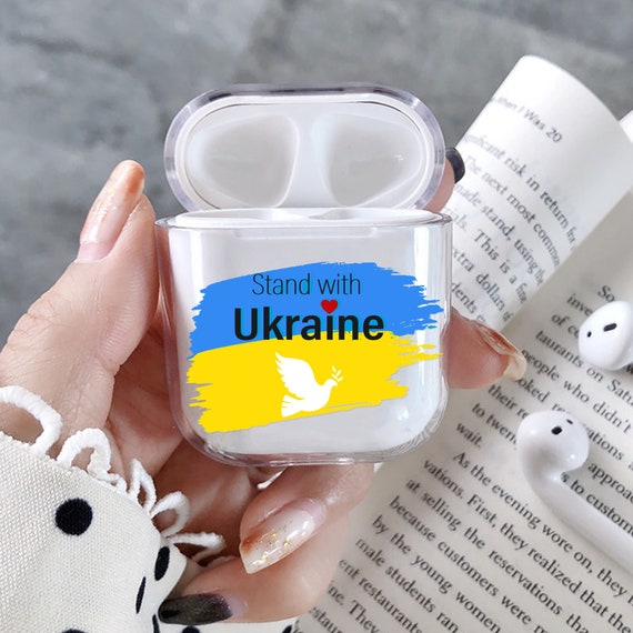 Ukraine Airpods Stand With Ukraine Pro Blue - Etsy