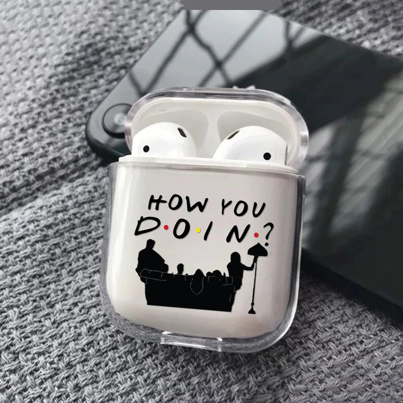 Cute AirPods Case Funny AirPods clear Case protective cover Etsy