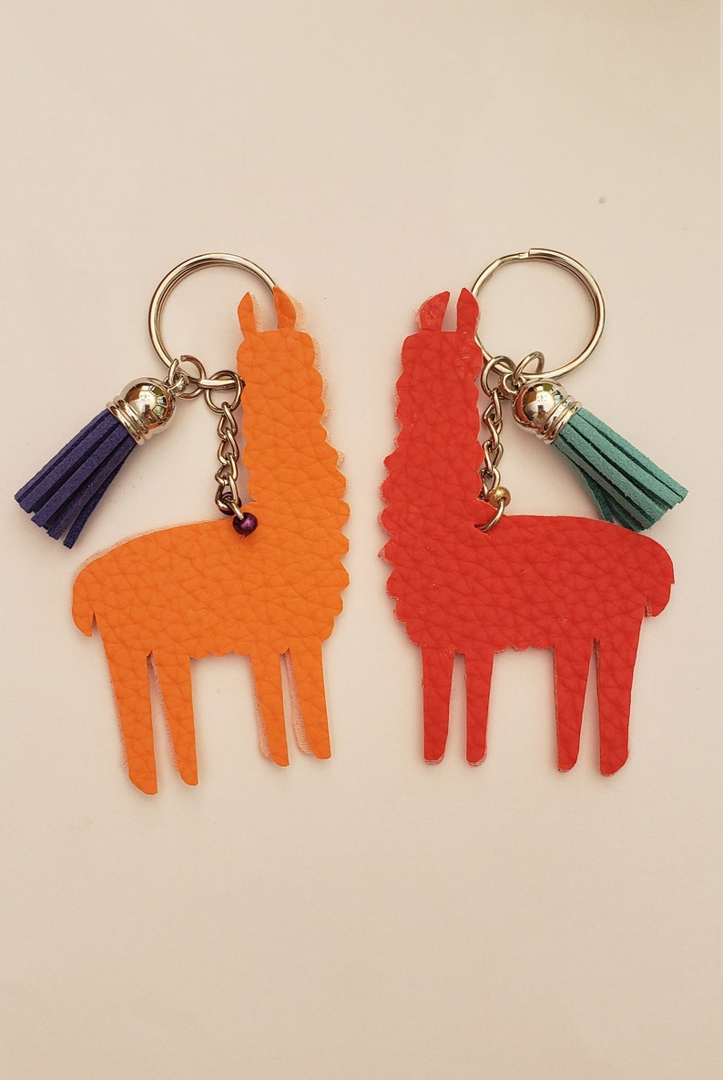 Download Set of 2 Llama Vectors Llama Keychain Chapstick Holder | Etsy