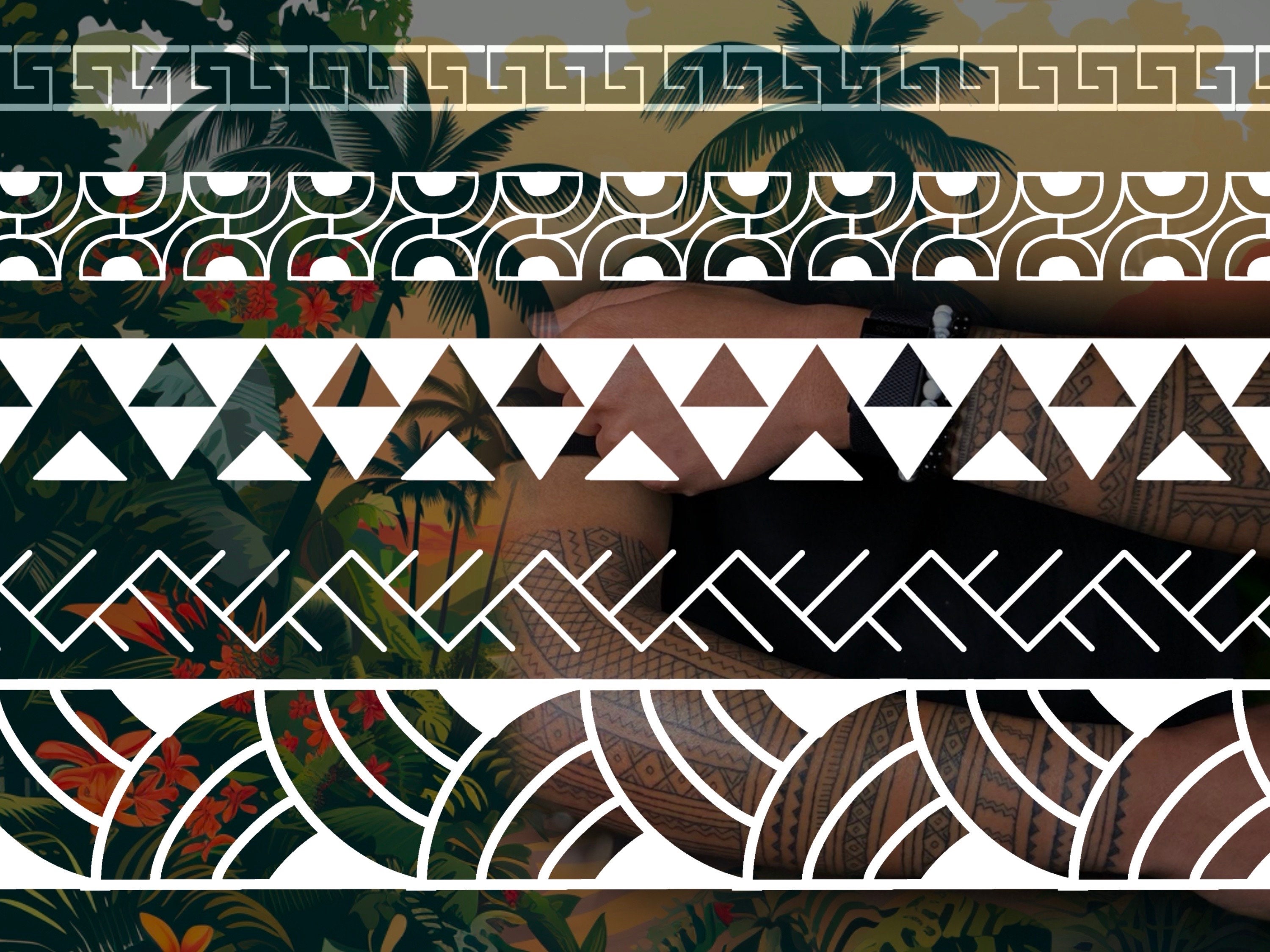 Procreate Polynesian Maori Brush Pack preview 4