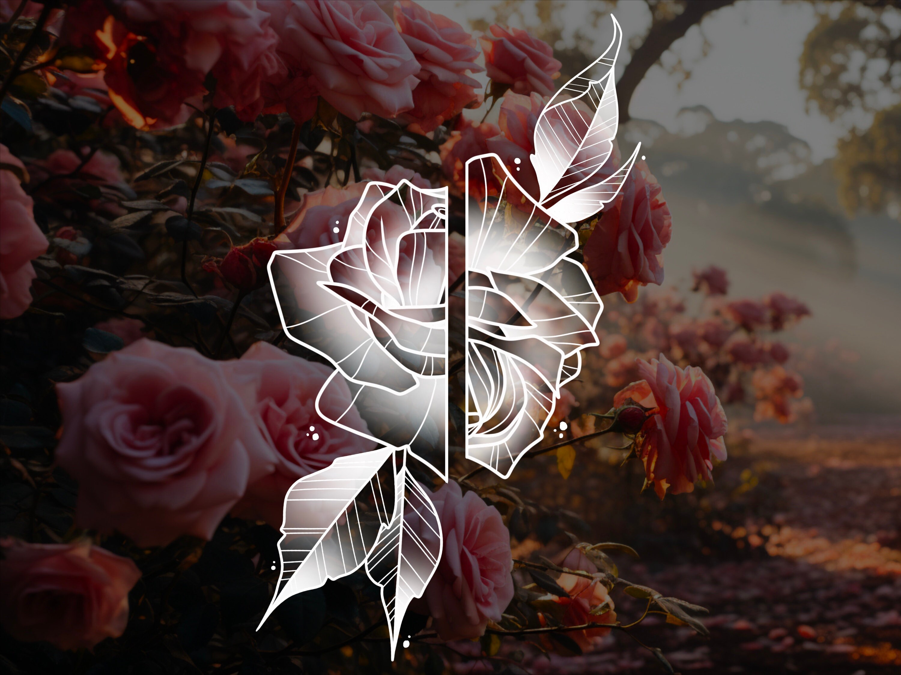 Procreate Rose Tattoo Brush Set Photoshop preview 7