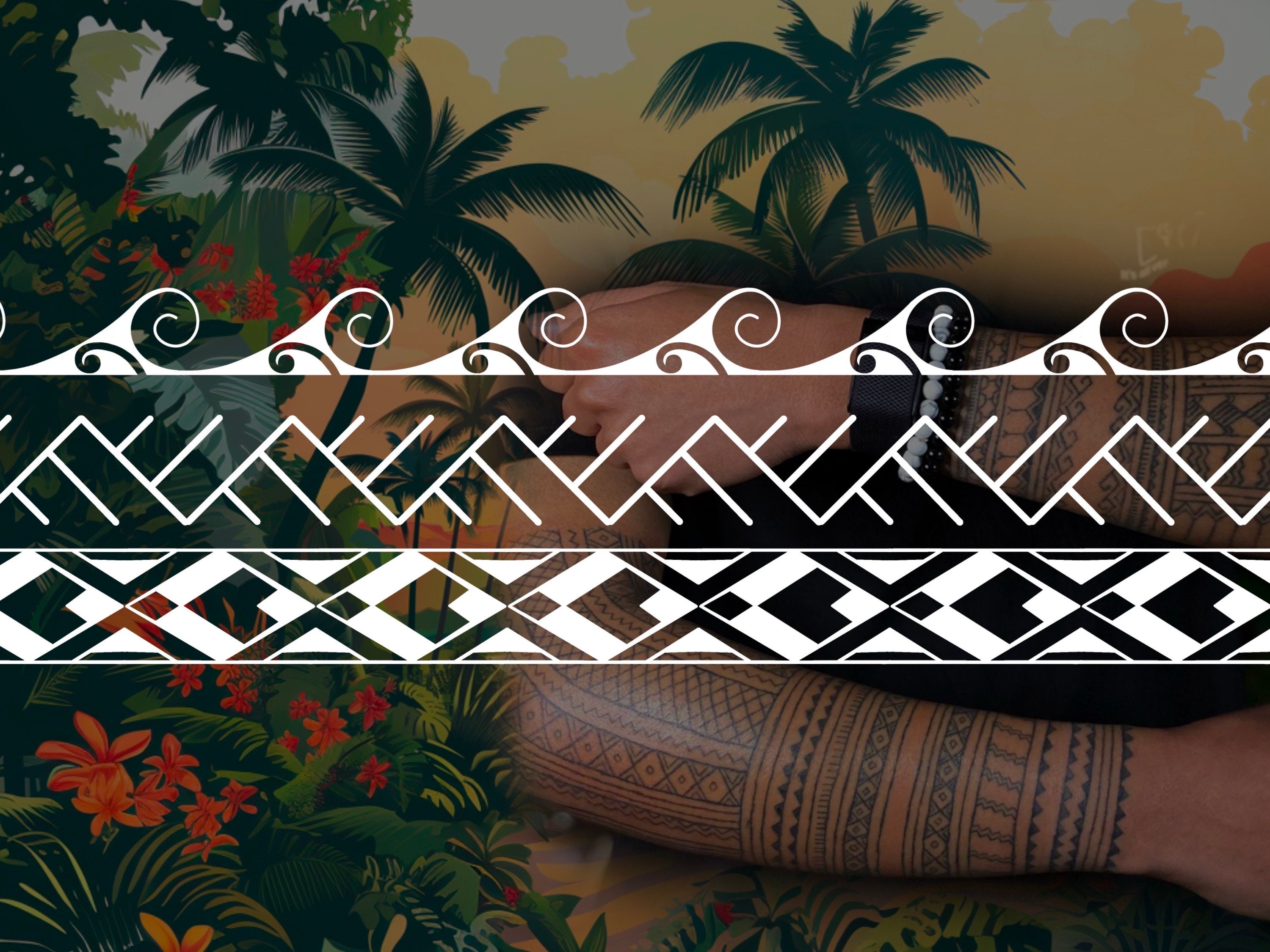 Procreate Polynesian Maori Brush Pack preview 7