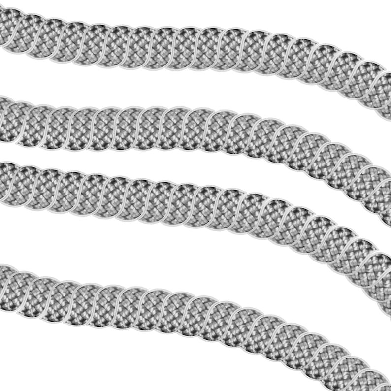 56 Pinsel Procreate Seile, Zöpfe und Ketten Pinselset Bild 9