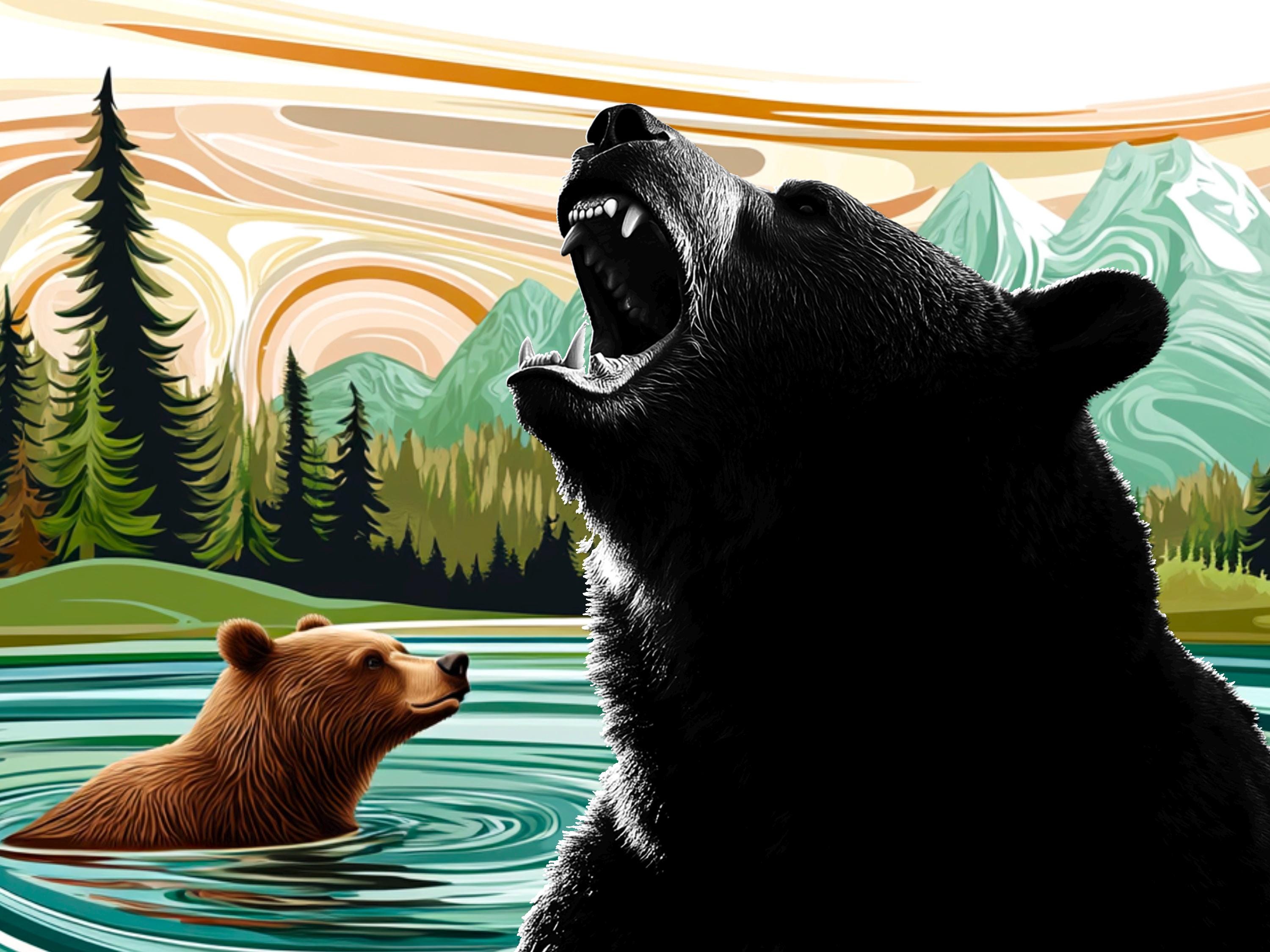 Procreate Bear Tattoo Brush Set preview 7