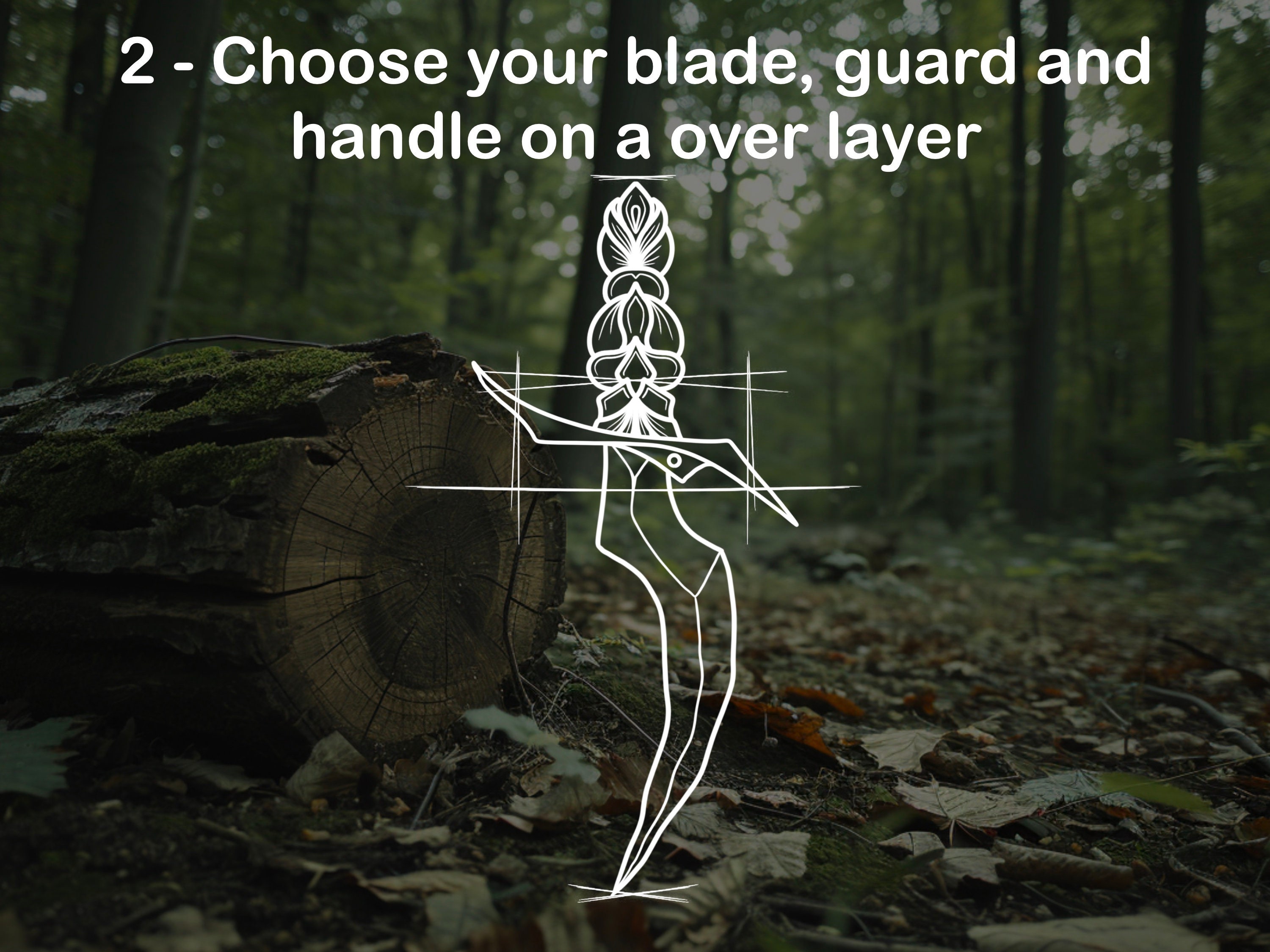 Procreate Dagger and Knife Tattoo Brush Set preview 5
