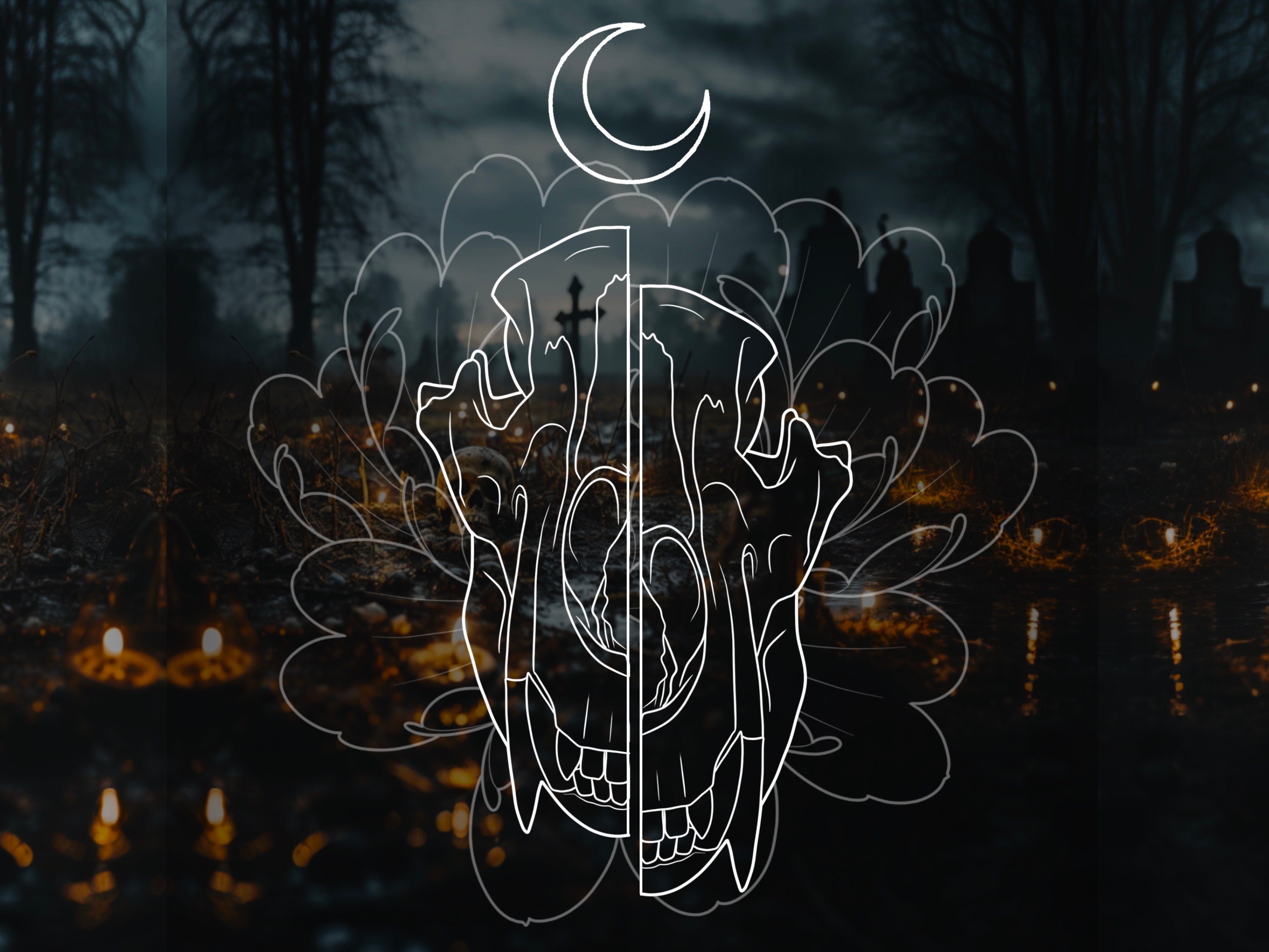 Procreate Skull Brush Tattoo Brush Set preview 7