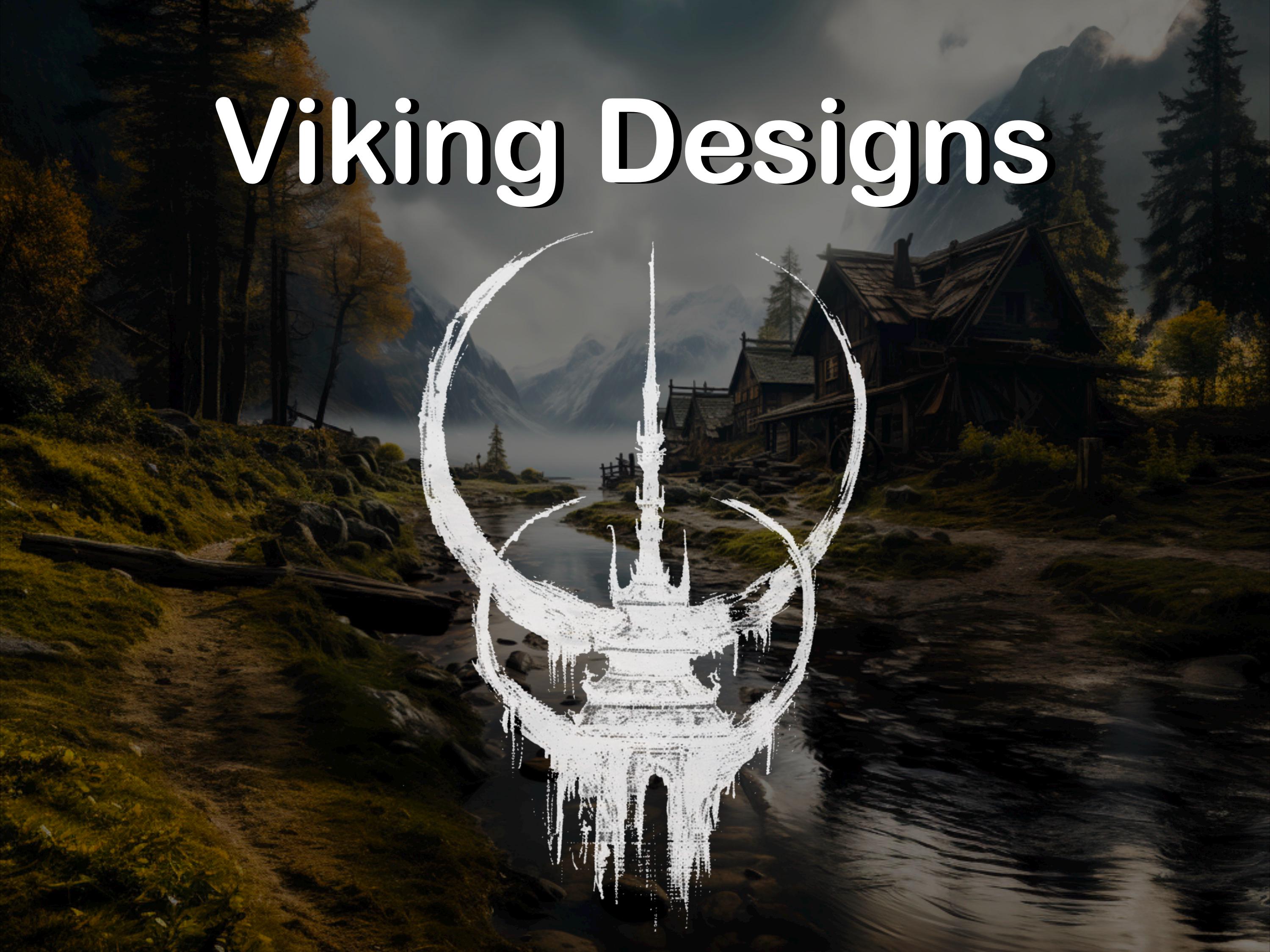 Photoshop Viking Nordic Runes Stamp Set ABR preview 8