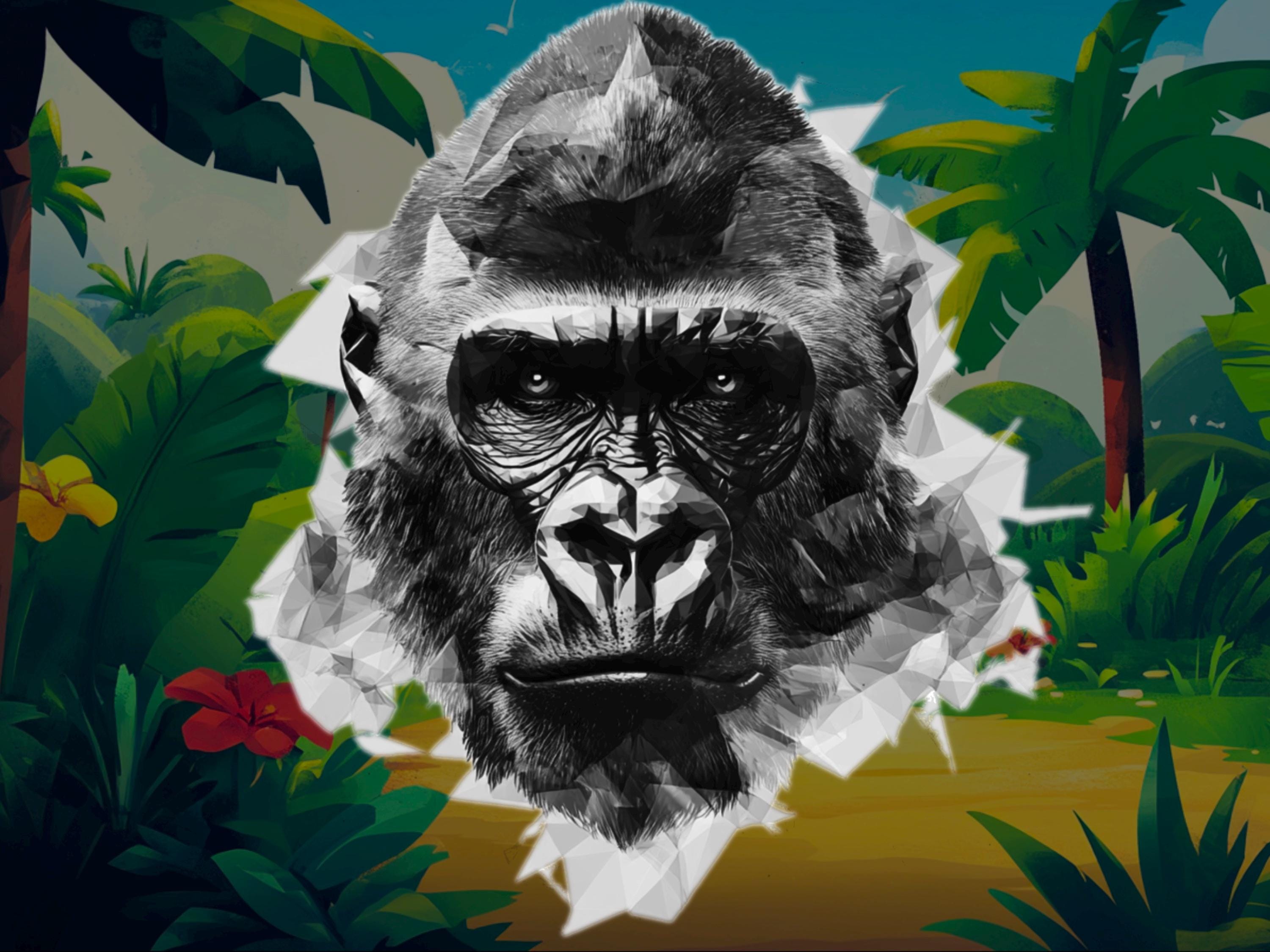 Procreate Gorilla Tattoo Brush Set preview 8