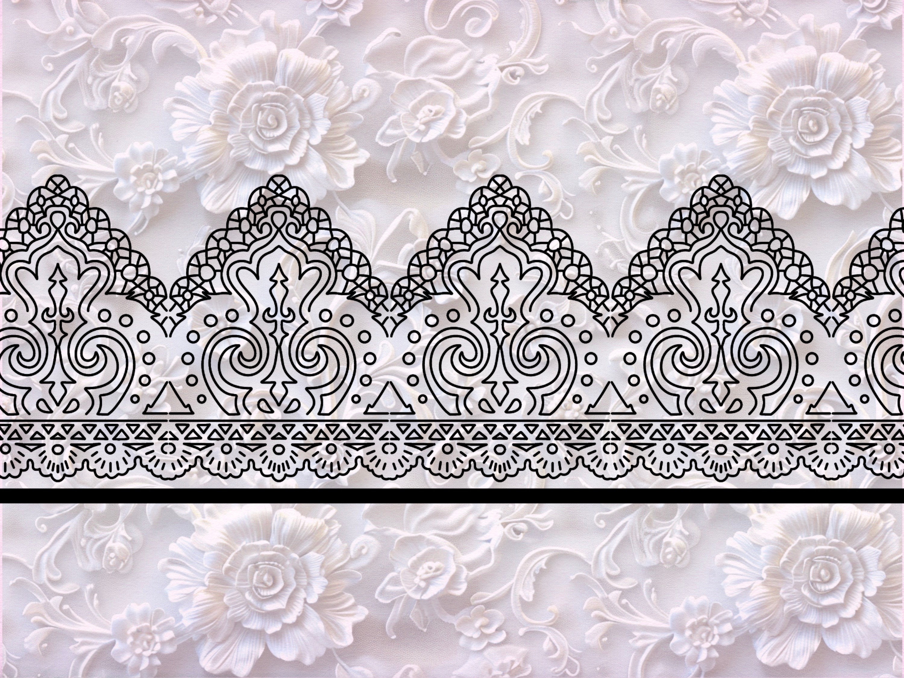 Procreate Lace Brush Set preview 6