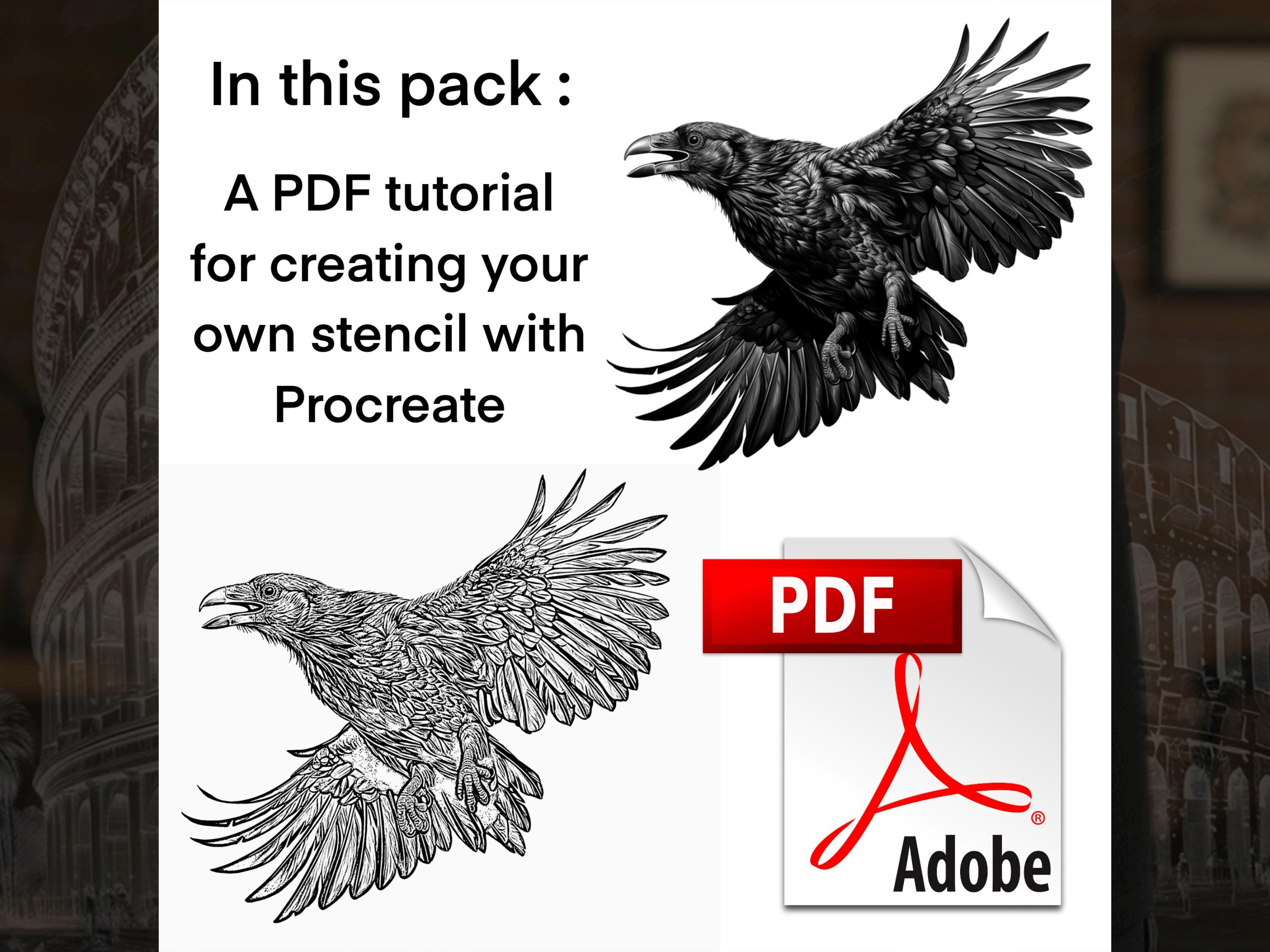 Procreate Ancient Greece Brush Stamps Tattoo Designer Photoshop PNG ABR PDF preview 6