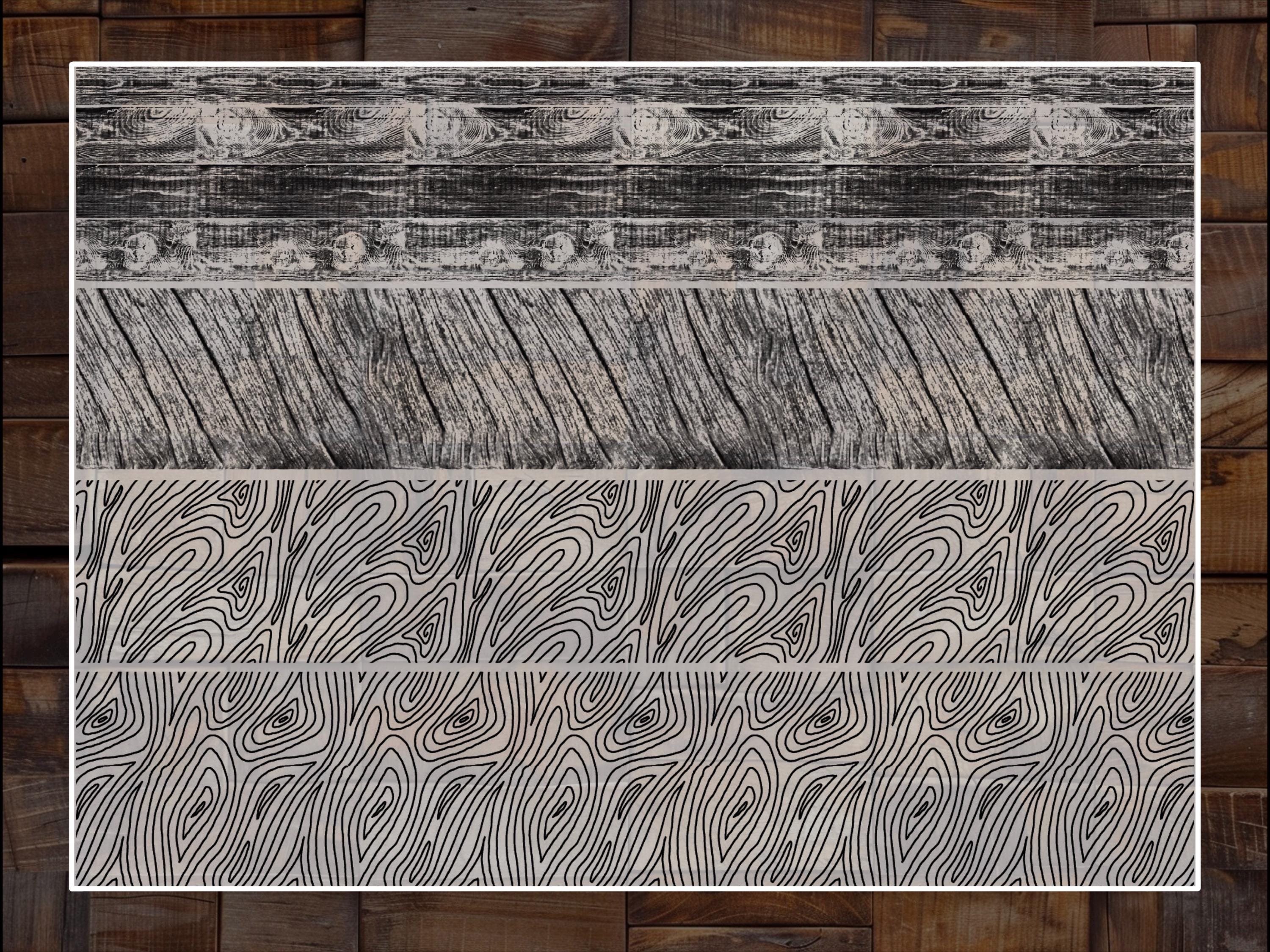 Procreate Wood Texture Brush Set preview 4