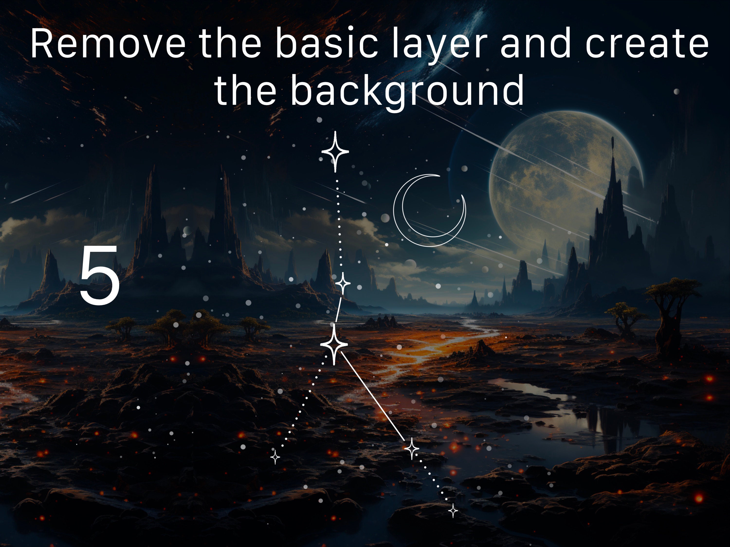 Procreate Celestial Astro Pack Brush Set preview 8