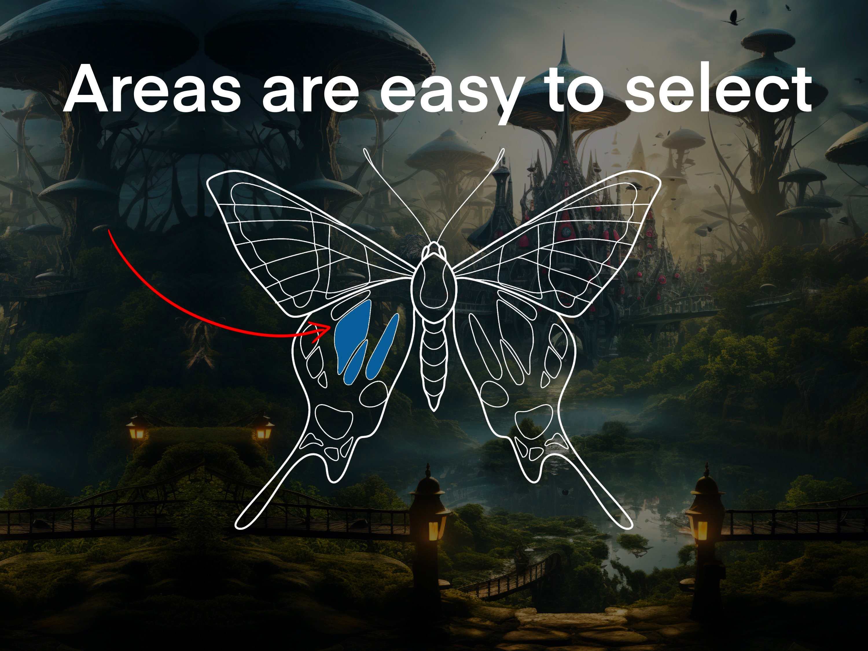 Procreate Butterfly Spider Insect Brush Set preview 6