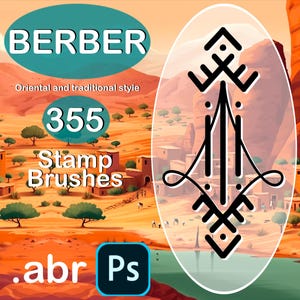 Photoshop Berber Brush Set ABR