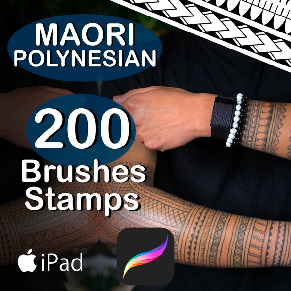 Procreate Polynesian Maori Brush Pack