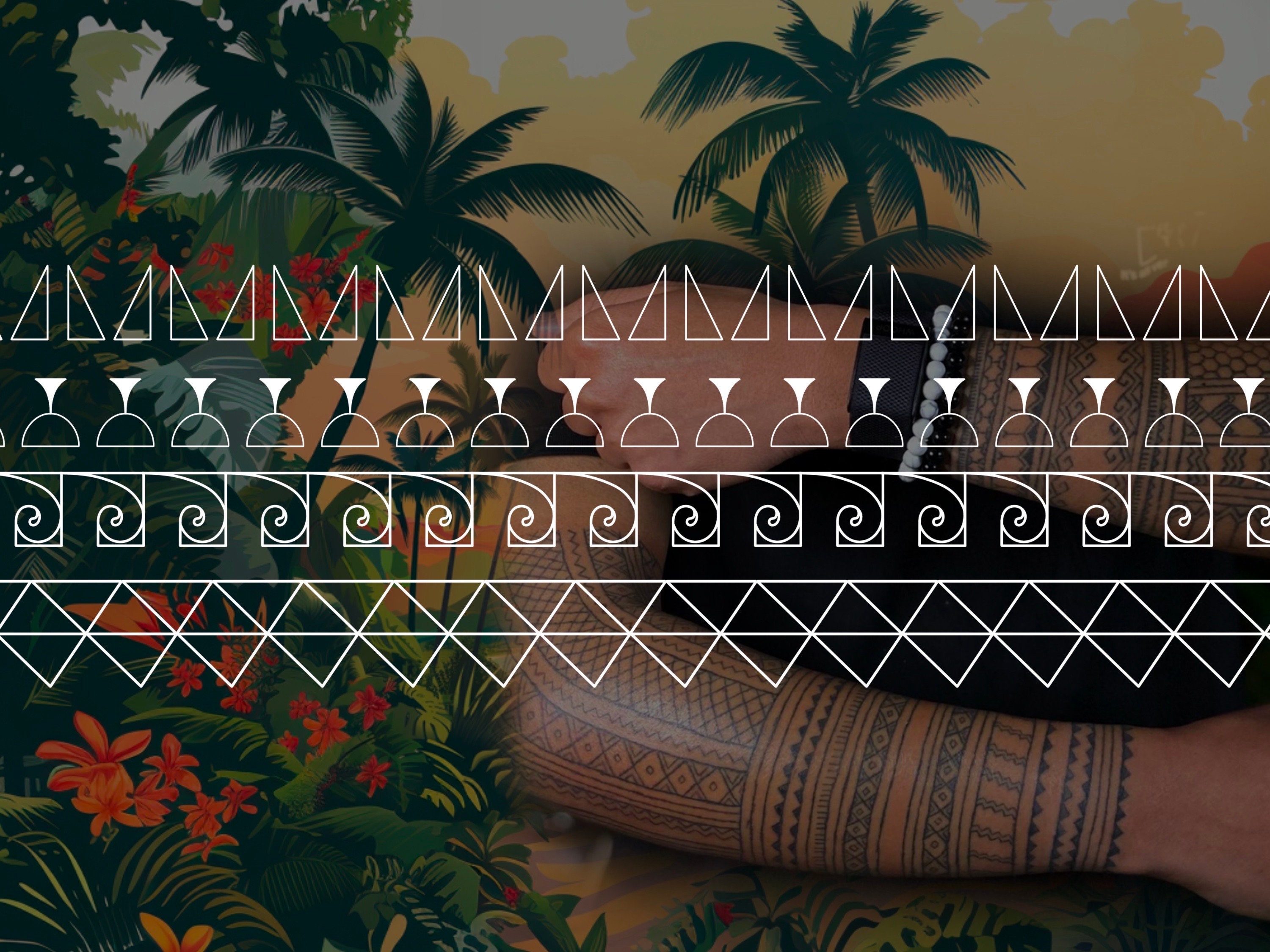 Procreate Polynesian Maori Brush Pack preview 6