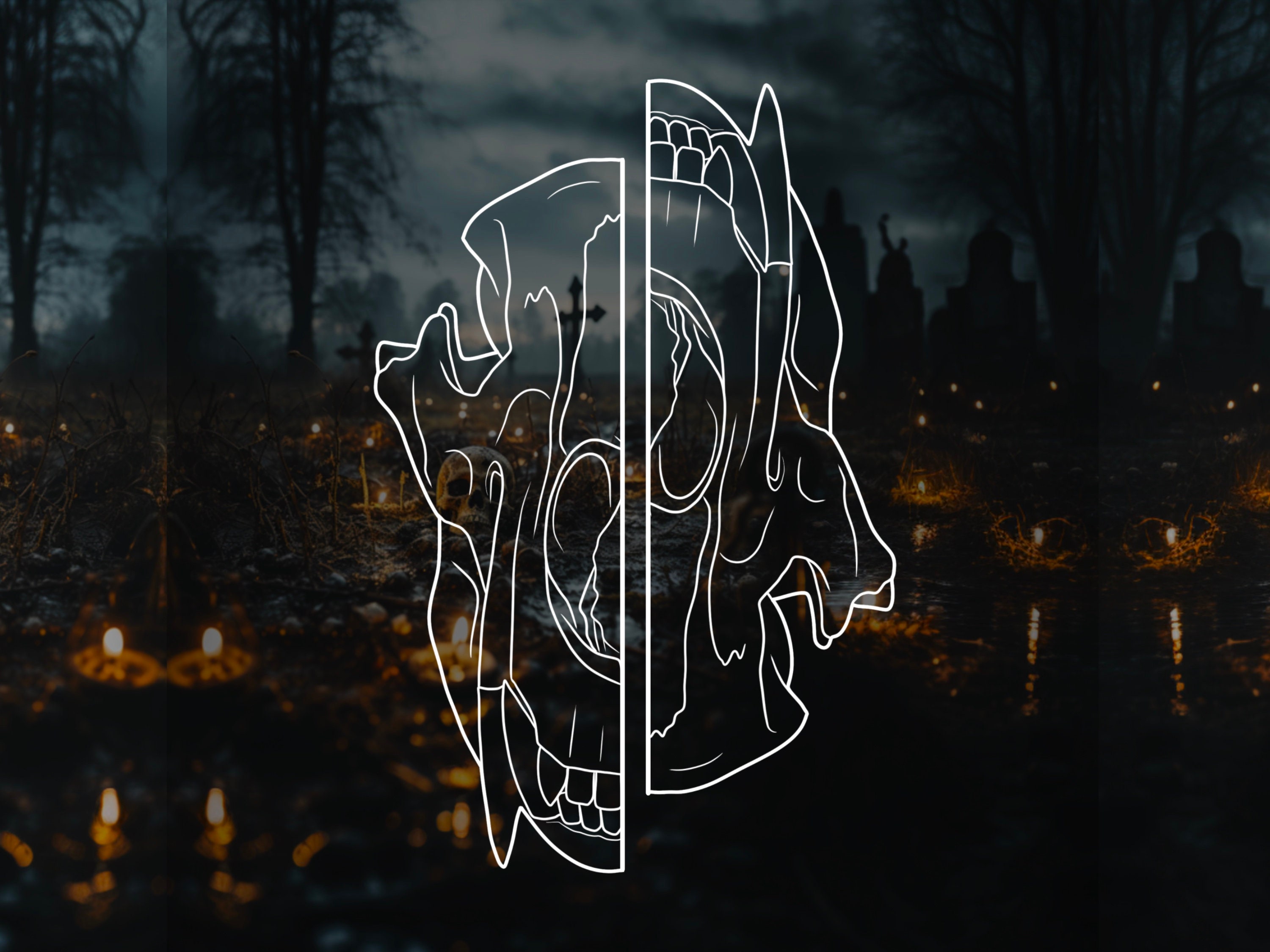 Procreate Skull Brush Tattoo Brush Set preview 6