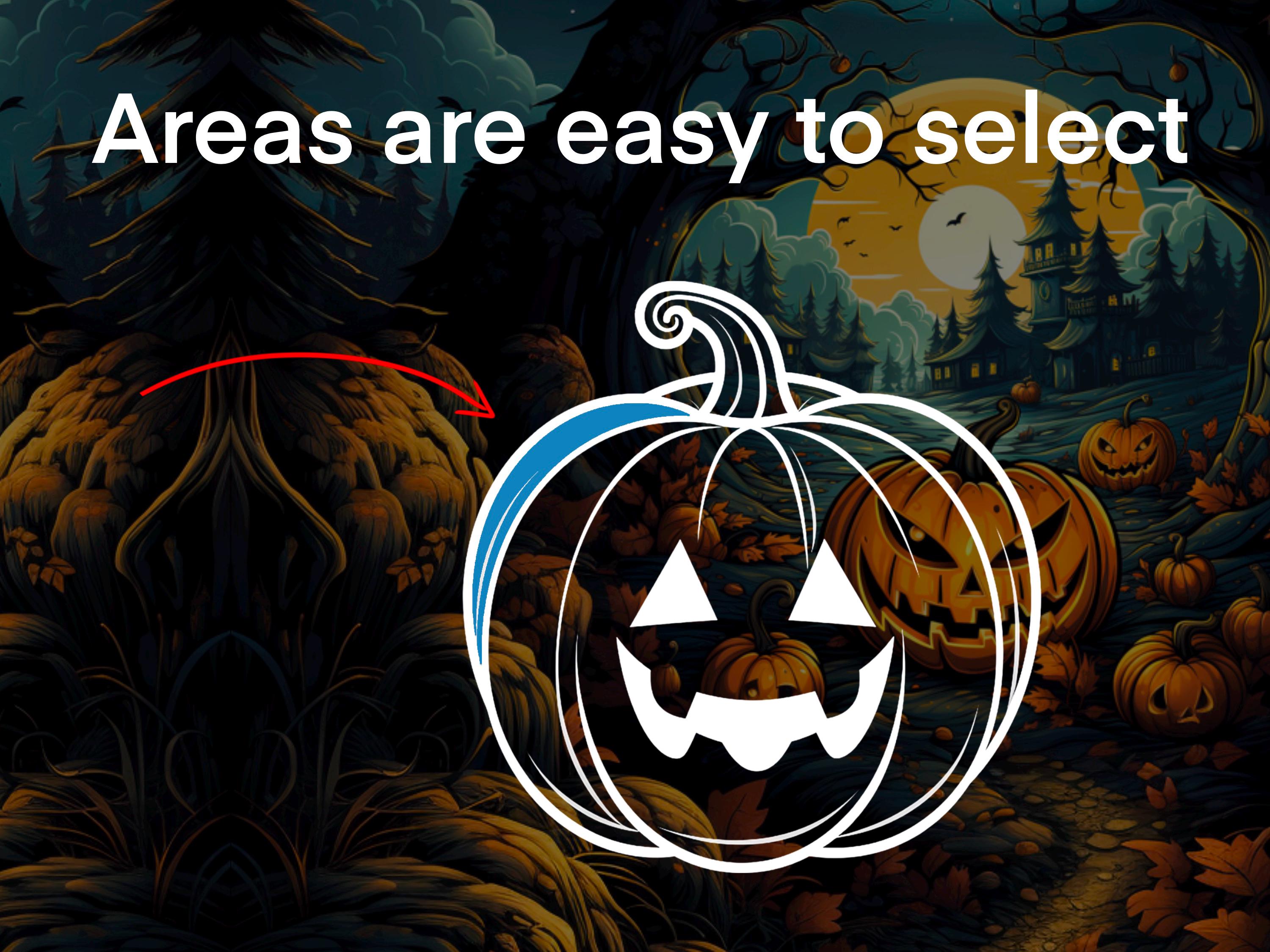 400 Procreate Brush Halloween Cute and Cartons Stamps preview 7