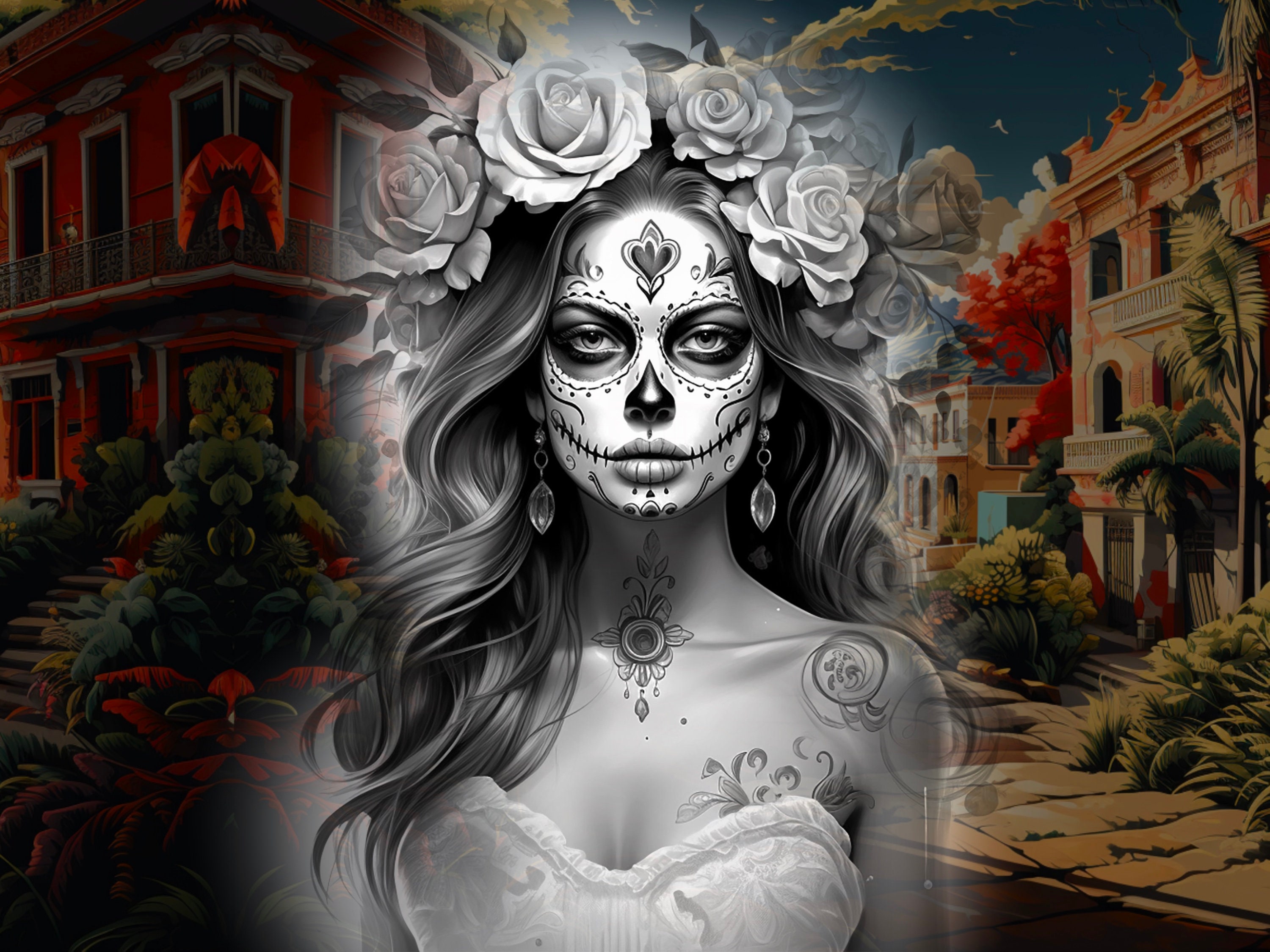 Procreate Chicano Brush Stamps Tattoo Designer preview 7