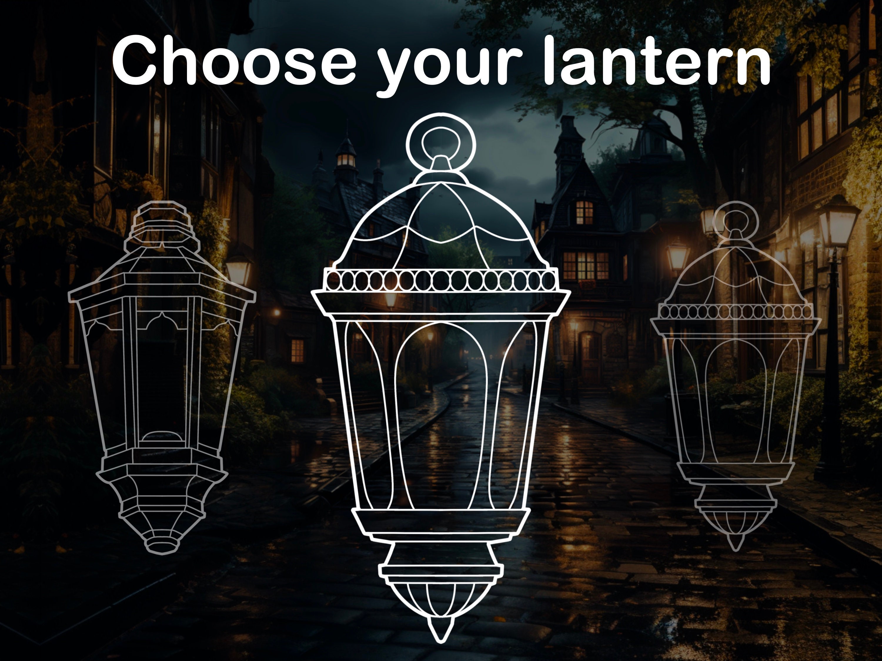 Procreate Torch & Lantern Brush Stamp preview 4