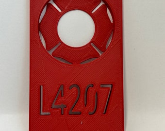Customizable First Responder Minimalist Wallet Challenge Coin Holder