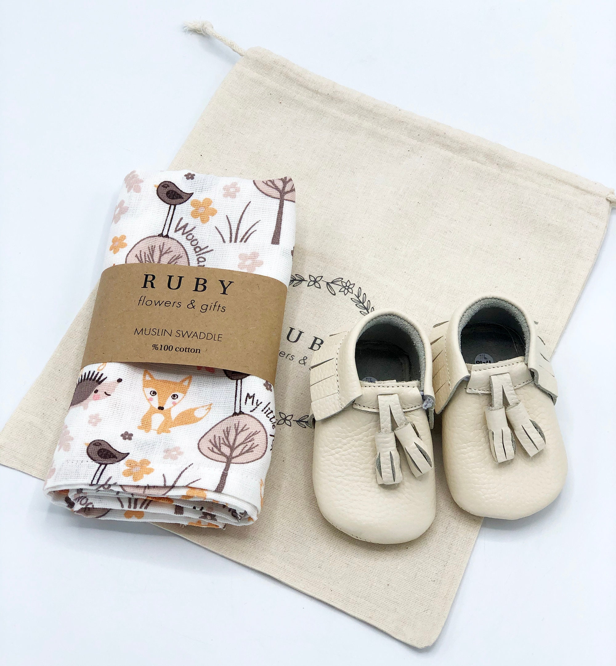 Gender Neutral Baby Gift Bag Unisex Newborn Gift Organic Etsy