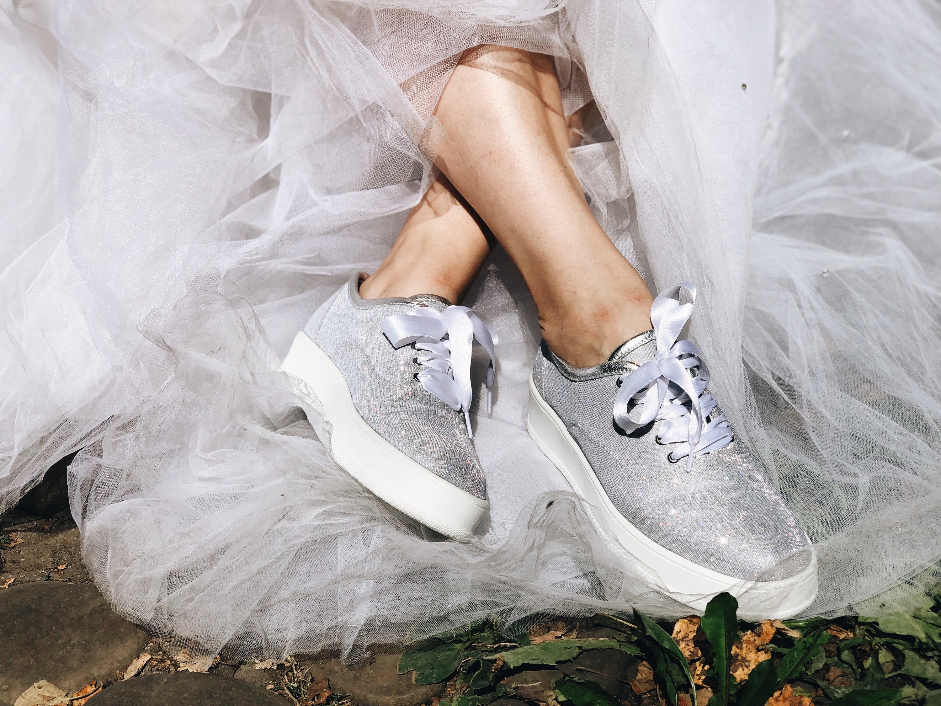 Hochzeit Sneakers Schuhe weiß Braut Sneakers Platform | Etsy