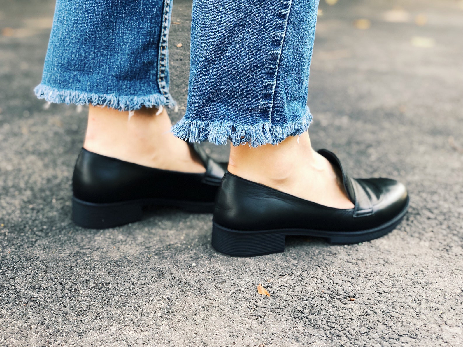 penny loafer flats