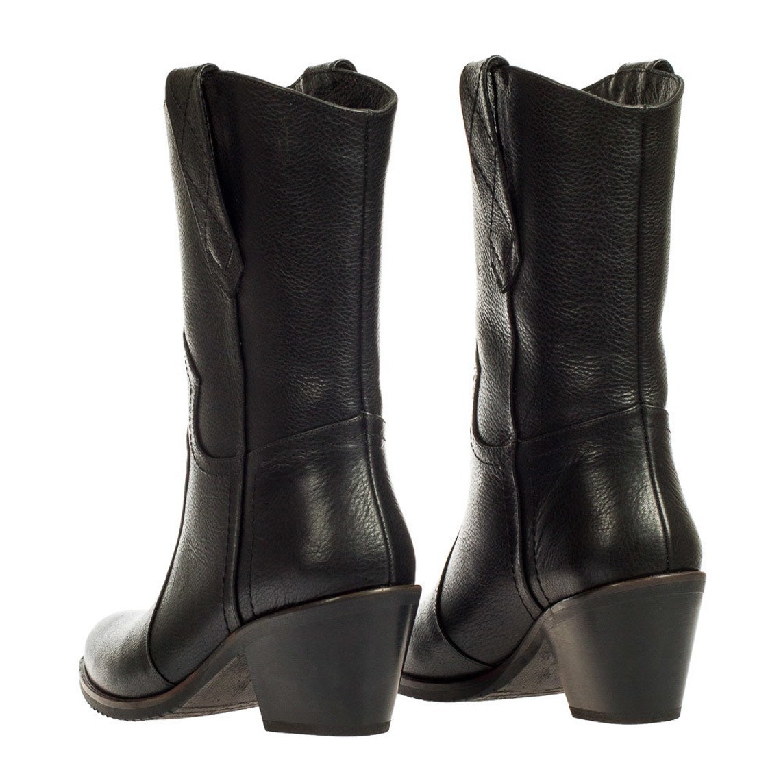 Boots Knee High SHEIN SHUZIA Chaussures Femme Botte Western U00e0