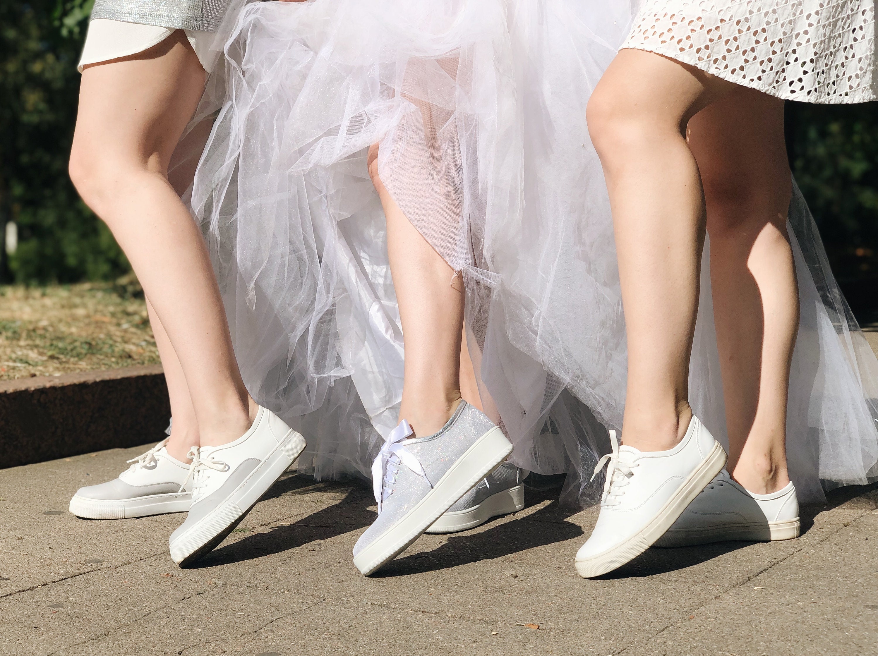 Hochzeit Sneakers Schuhe weiß Braut Sneakers Platform Etsy