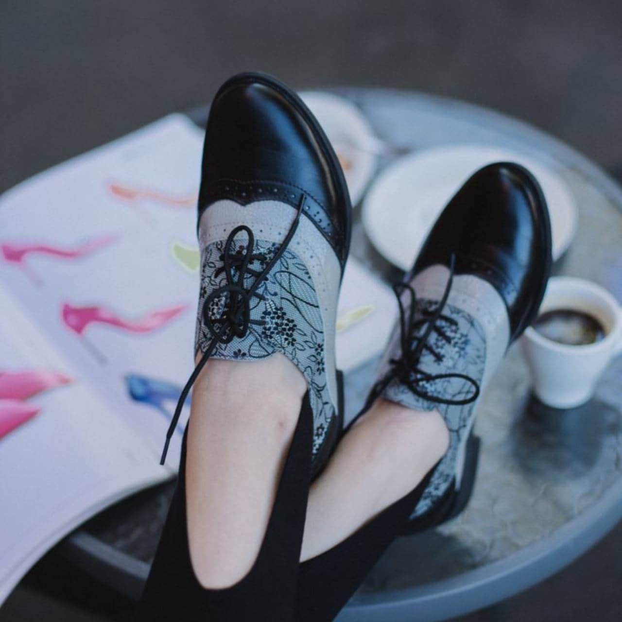 ローファー・オックスフォード THE ATTICO Women Laced up Shoes 247WS834L046100 Black il_fullxfull.5321692451_inn1.jpg