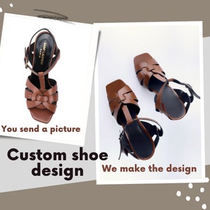 We can create absolutely any design of the shoes and bag you want. In our factory we have thousand of materials, accessories of different style.
