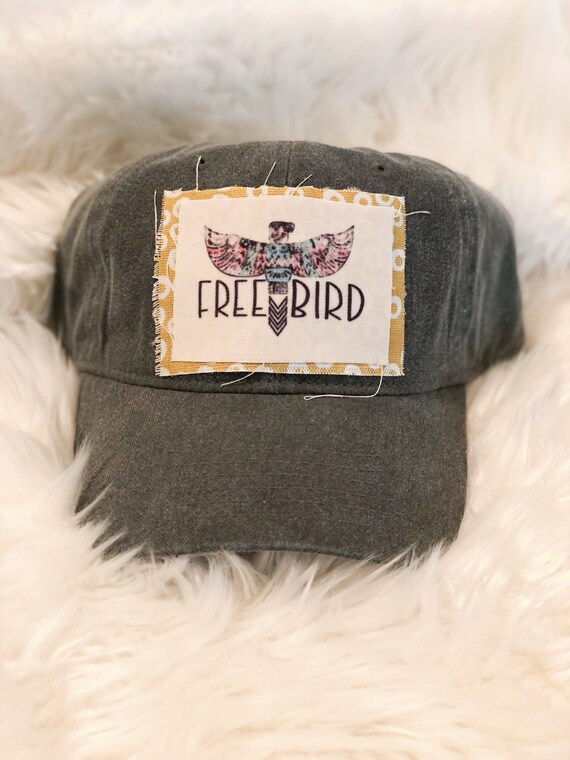 distressed ball cap