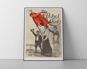 Feminism Politics Print A3 A6 Vintage Feminist Poster PANKHURST SUFFRAGETTE